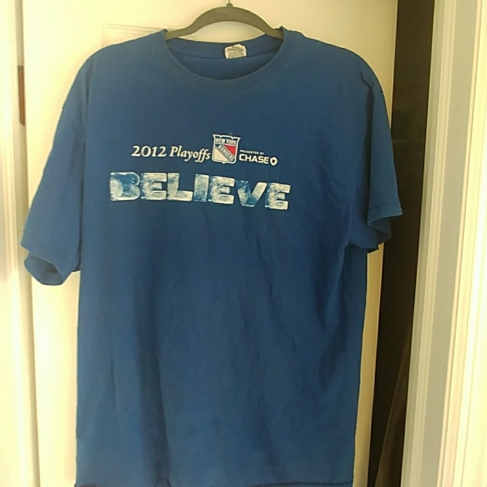 NY Rangers 2012 Playoff shirt